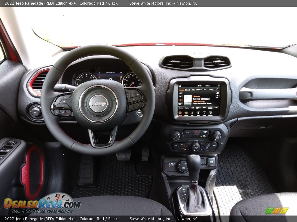 Dashboard of 2022 Jeep Renegade (RED) Edition 4x4 Photo #17