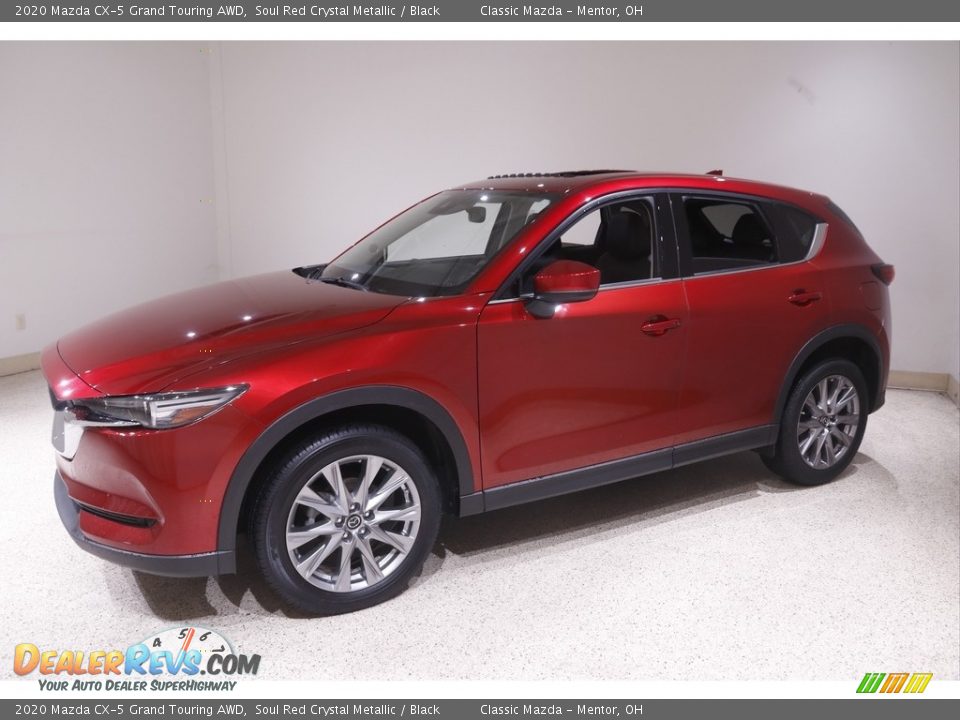 2020 Mazda CX-5 Grand Touring AWD Soul Red Crystal Metallic / Black Photo #3