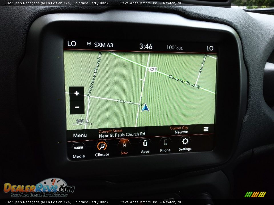 Navigation of 2022 Jeep Renegade (RED) Edition 4x4 Photo #23