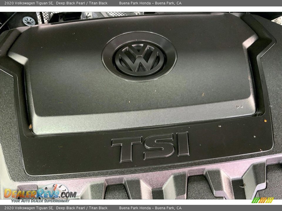 2020 Volkswagen Tiguan SE Deep Black Pearl / Titan Black Photo #32