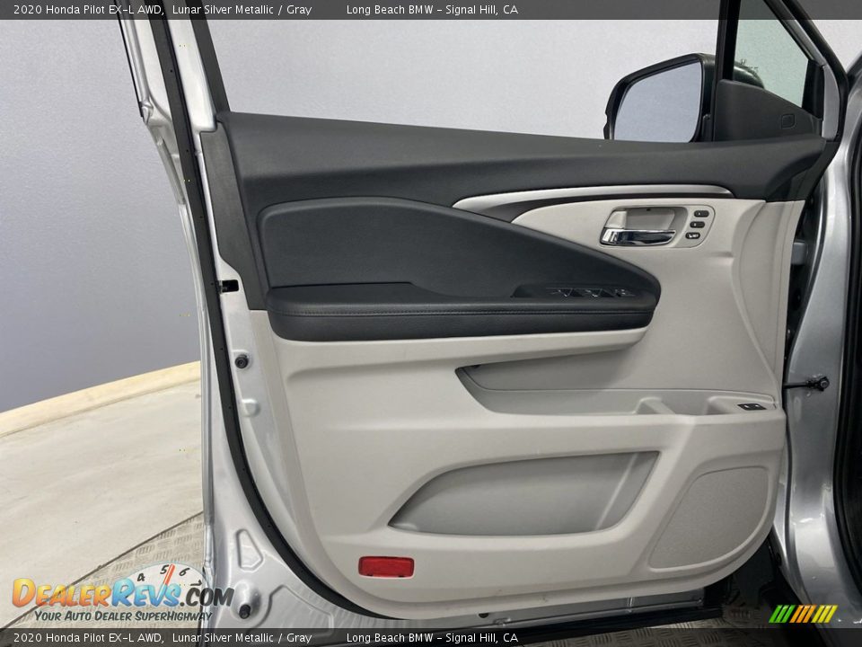 2020 Honda Pilot EX-L AWD Lunar Silver Metallic / Gray Photo #12