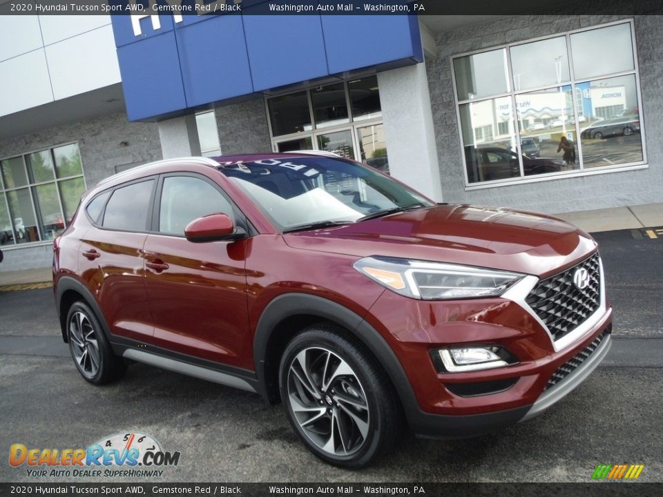 2020 Hyundai Tucson Sport AWD Gemstone Red / Black Photo #1