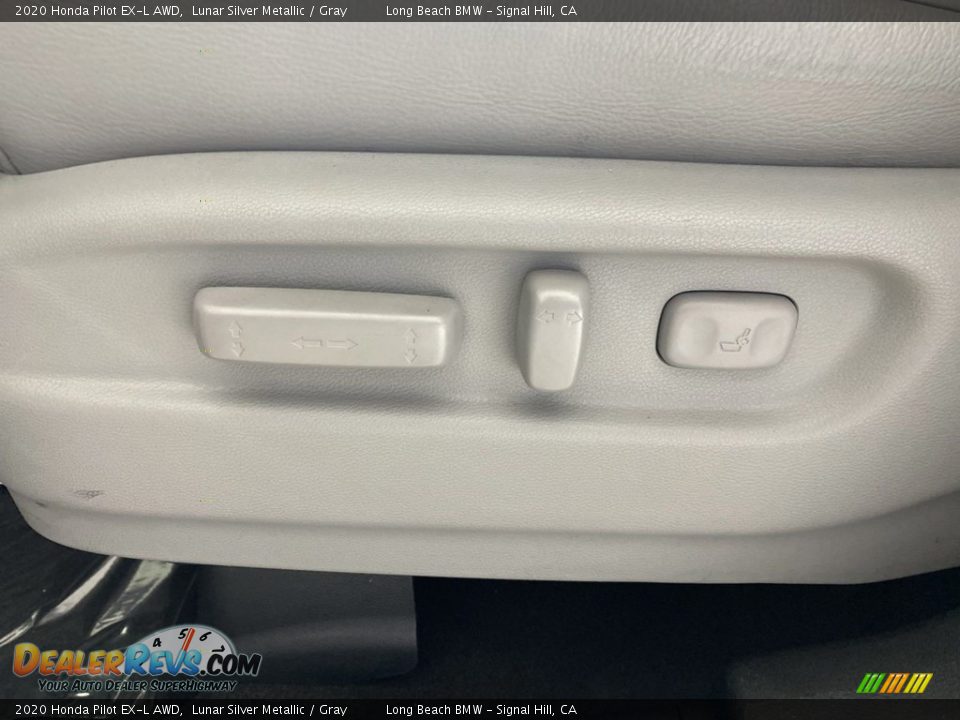 2020 Honda Pilot EX-L AWD Lunar Silver Metallic / Gray Photo #14