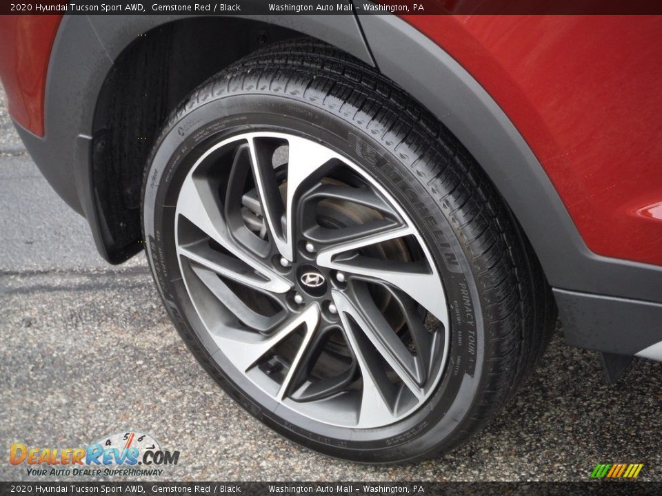 2020 Hyundai Tucson Sport AWD Gemstone Red / Black Photo #3