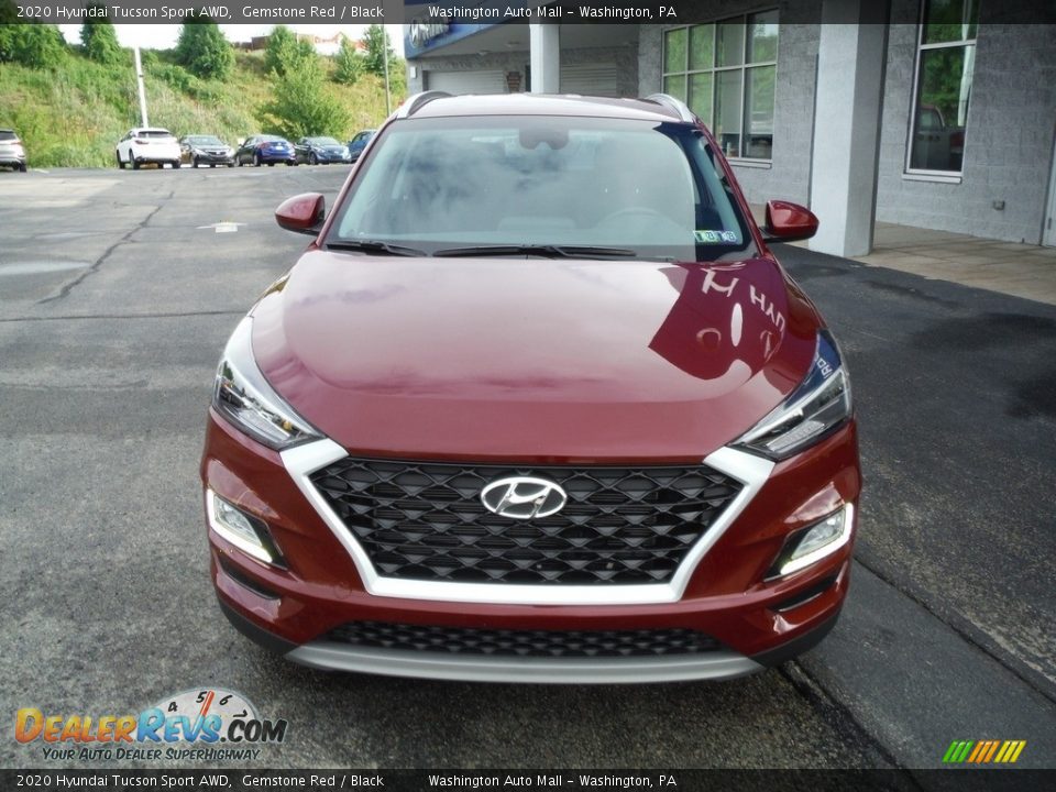 2020 Hyundai Tucson Sport AWD Gemstone Red / Black Photo #4