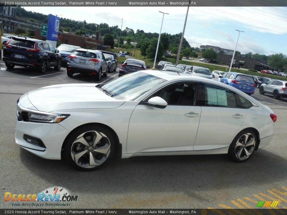 2020 Honda Accord Touring Sedan Platinum White Pearl / Ivory Photo #6