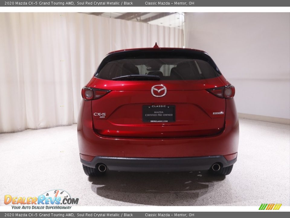 2020 Mazda CX-5 Grand Touring AWD Soul Red Crystal Metallic / Black Photo #18