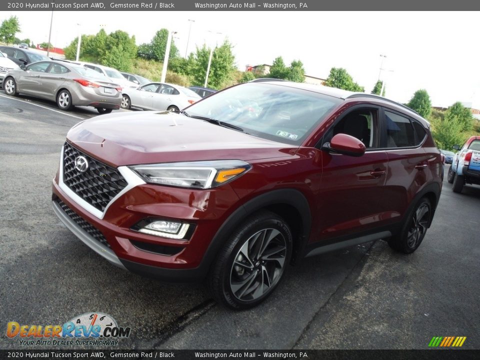 2020 Hyundai Tucson Sport AWD Gemstone Red / Black Photo #5