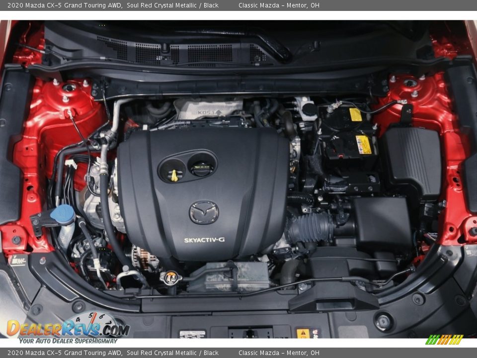 2020 Mazda CX-5 Grand Touring AWD Soul Red Crystal Metallic / Black Photo #19
