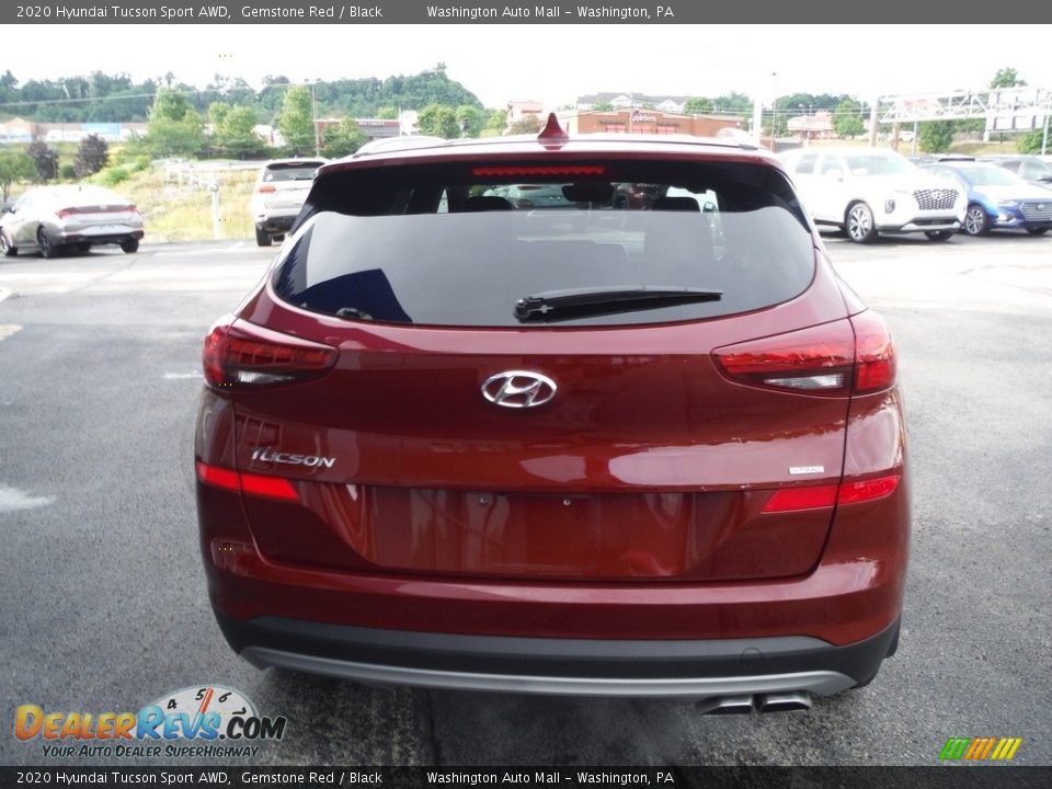 2020 Hyundai Tucson Sport AWD Gemstone Red / Black Photo #8