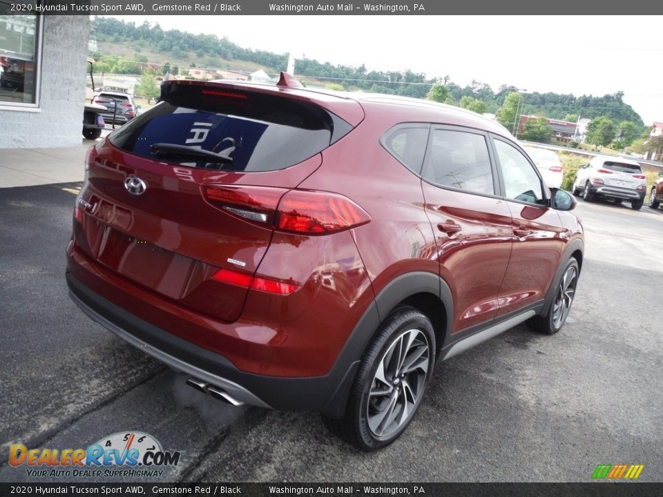 2020 Hyundai Tucson Sport AWD Gemstone Red / Black Photo #9