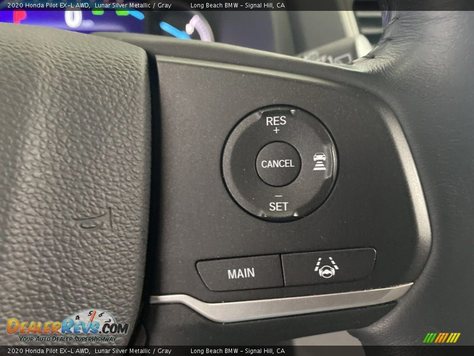 2020 Honda Pilot EX-L AWD Lunar Silver Metallic / Gray Photo #19