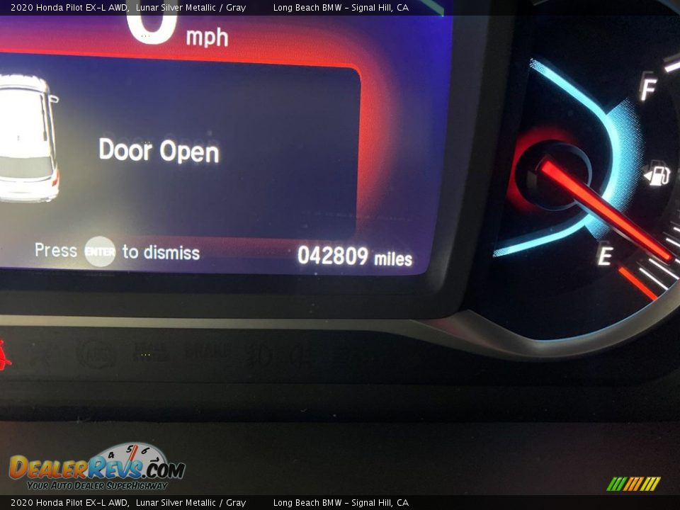 2020 Honda Pilot EX-L AWD Lunar Silver Metallic / Gray Photo #21