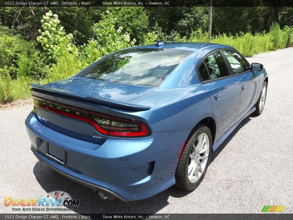 2022 Dodge Charger GT AWD Frostbite / Black Photo #6