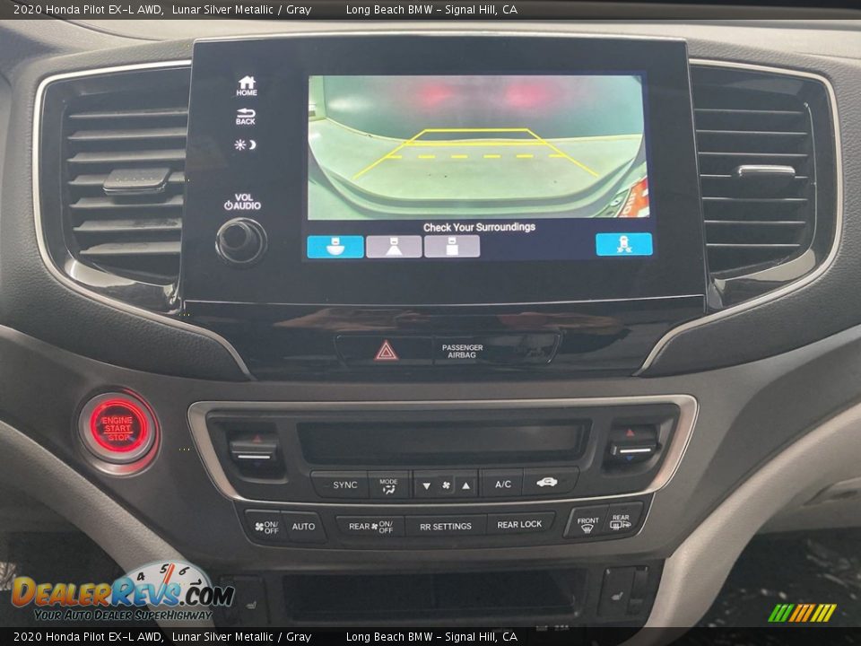 2020 Honda Pilot EX-L AWD Lunar Silver Metallic / Gray Photo #23