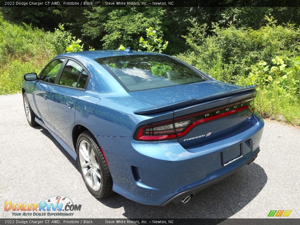 2022 Dodge Charger GT AWD Frostbite / Black Photo #8