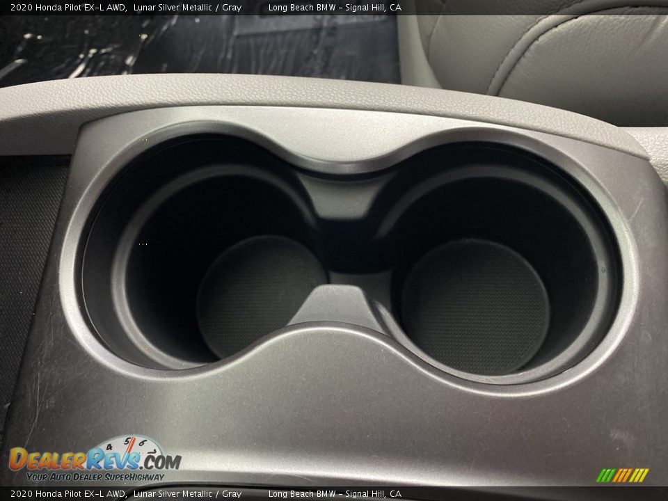 2020 Honda Pilot EX-L AWD Lunar Silver Metallic / Gray Photo #26