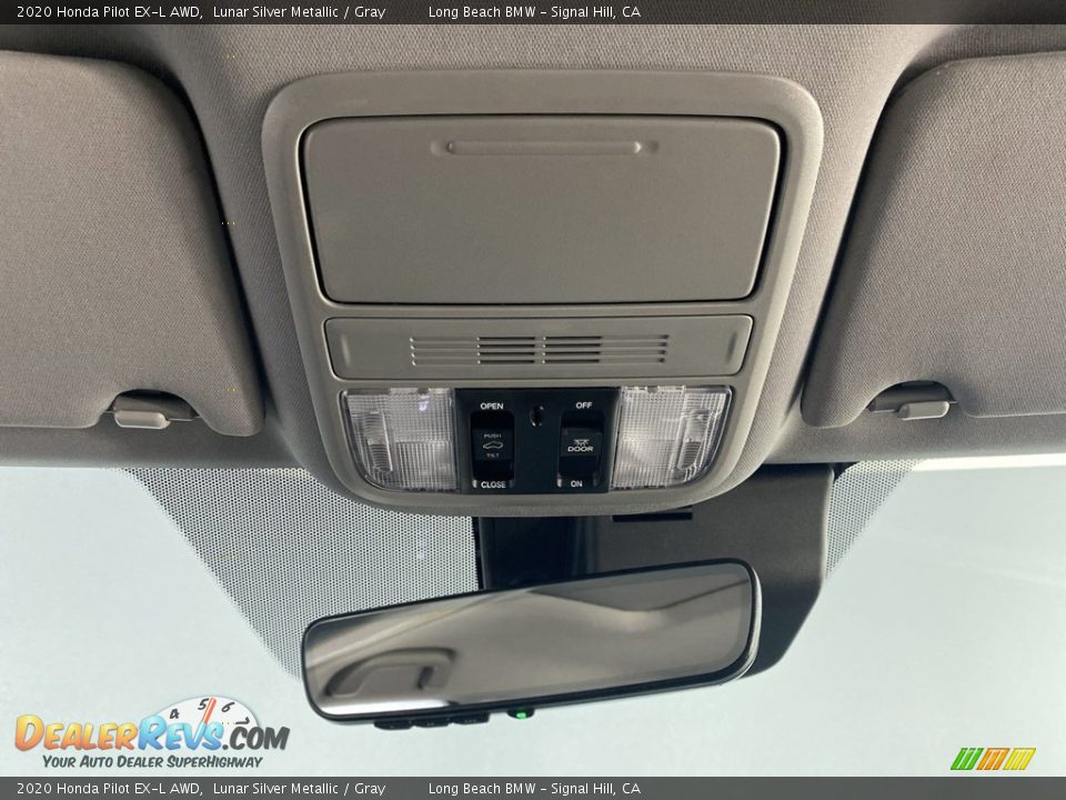 2020 Honda Pilot EX-L AWD Lunar Silver Metallic / Gray Photo #27