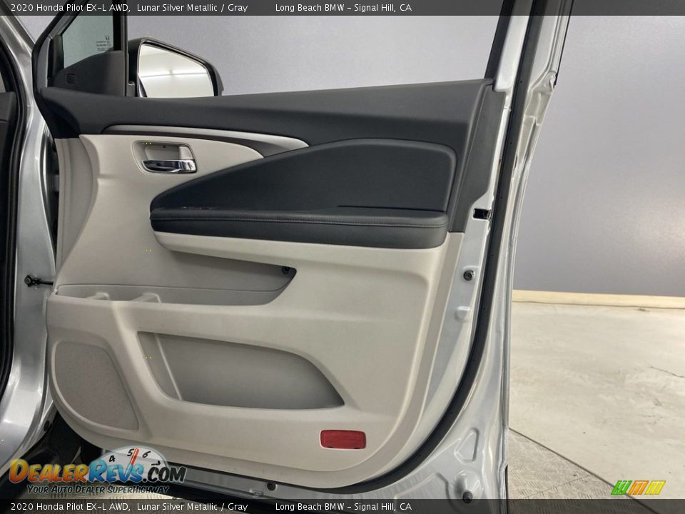 2020 Honda Pilot EX-L AWD Lunar Silver Metallic / Gray Photo #29