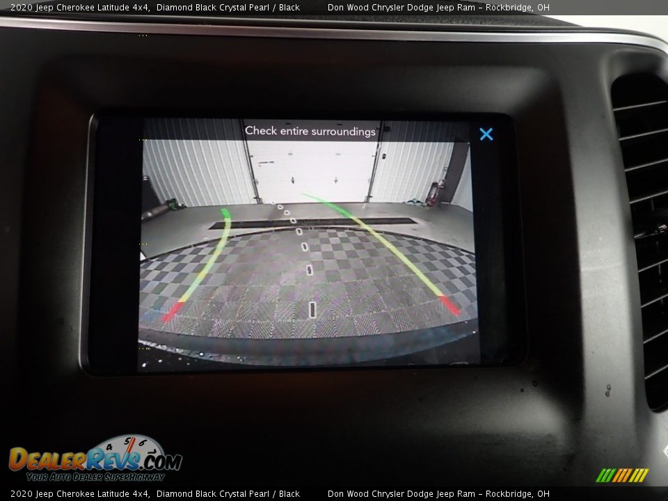 2020 Jeep Cherokee Latitude 4x4 Diamond Black Crystal Pearl / Black Photo #4