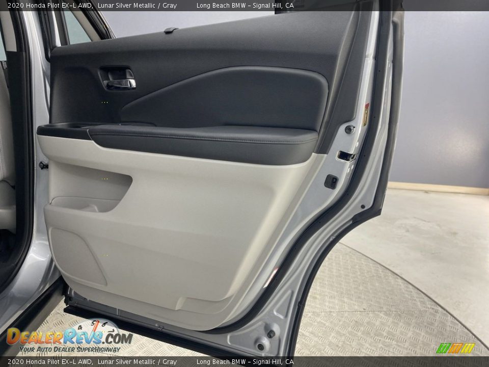 2020 Honda Pilot EX-L AWD Lunar Silver Metallic / Gray Photo #32
