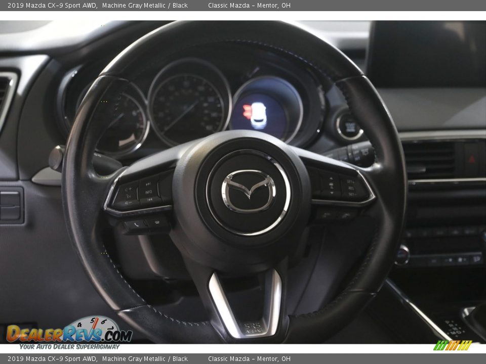 2019 Mazda CX-9 Sport AWD Steering Wheel Photo #7