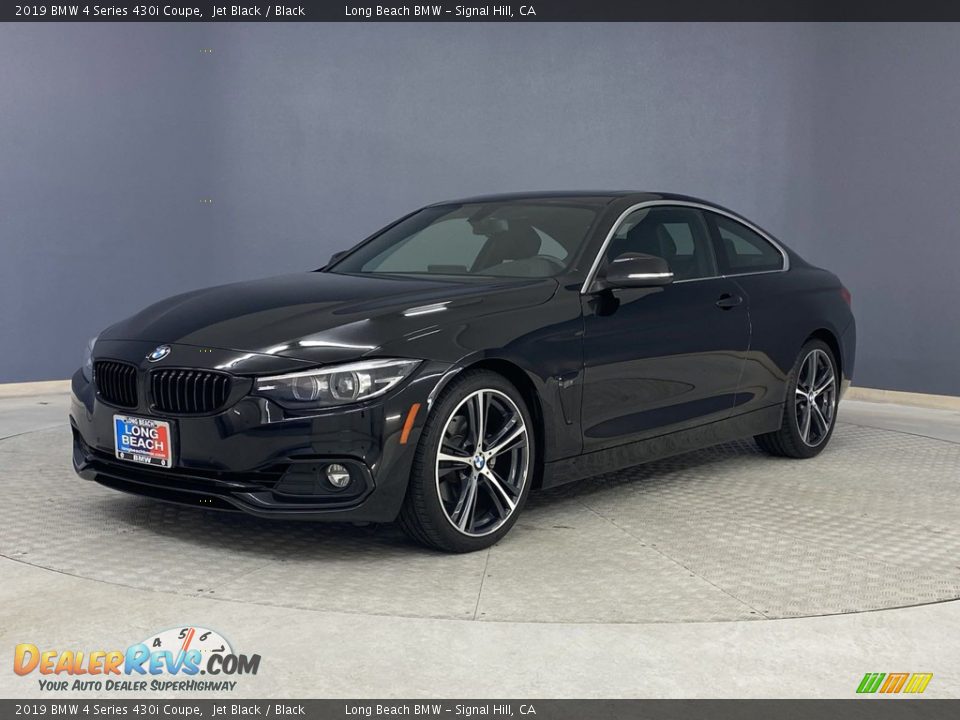 2019 BMW 4 Series 430i Coupe Jet Black / Black Photo #3