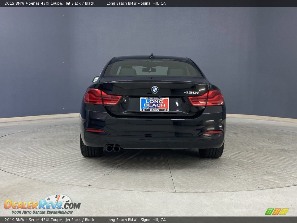 2019 BMW 4 Series 430i Coupe Jet Black / Black Photo #5