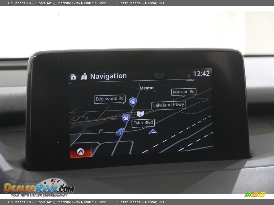 Navigation of 2019 Mazda CX-9 Sport AWD Photo #12