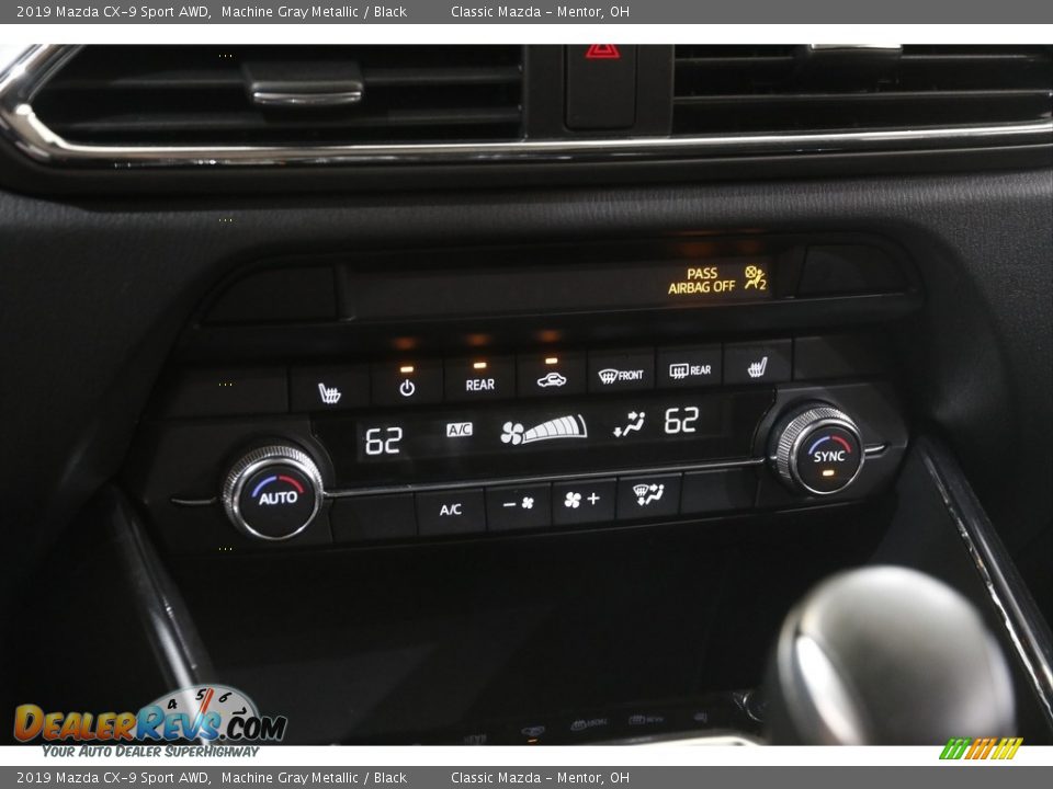Controls of 2019 Mazda CX-9 Sport AWD Photo #14