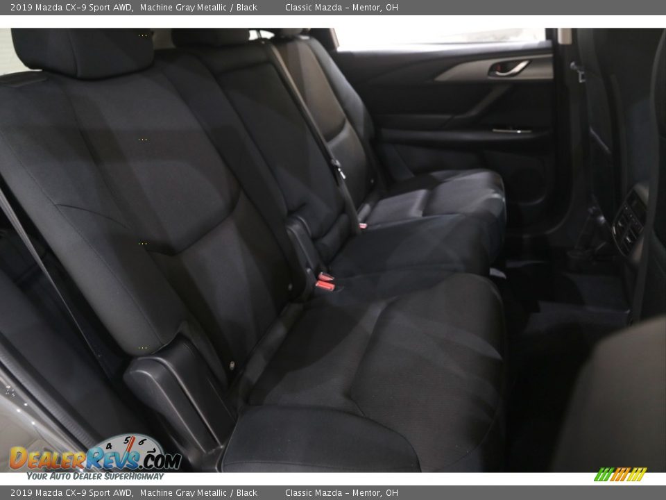 Rear Seat of 2019 Mazda CX-9 Sport AWD Photo #17