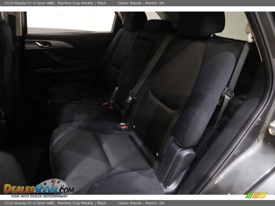 Rear Seat of 2019 Mazda CX-9 Sport AWD Photo #18
