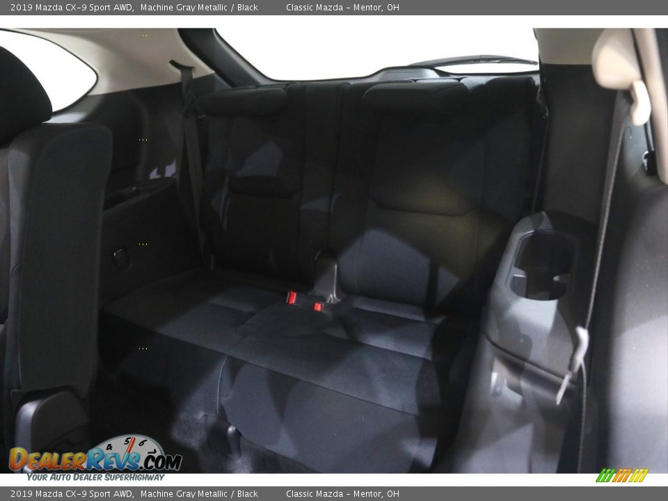Rear Seat of 2019 Mazda CX-9 Sport AWD Photo #19