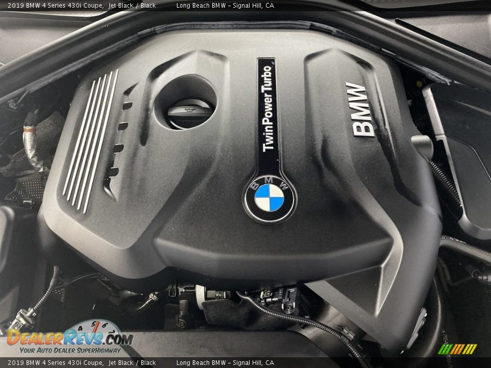 2019 BMW 4 Series 430i Coupe Jet Black / Black Photo #11