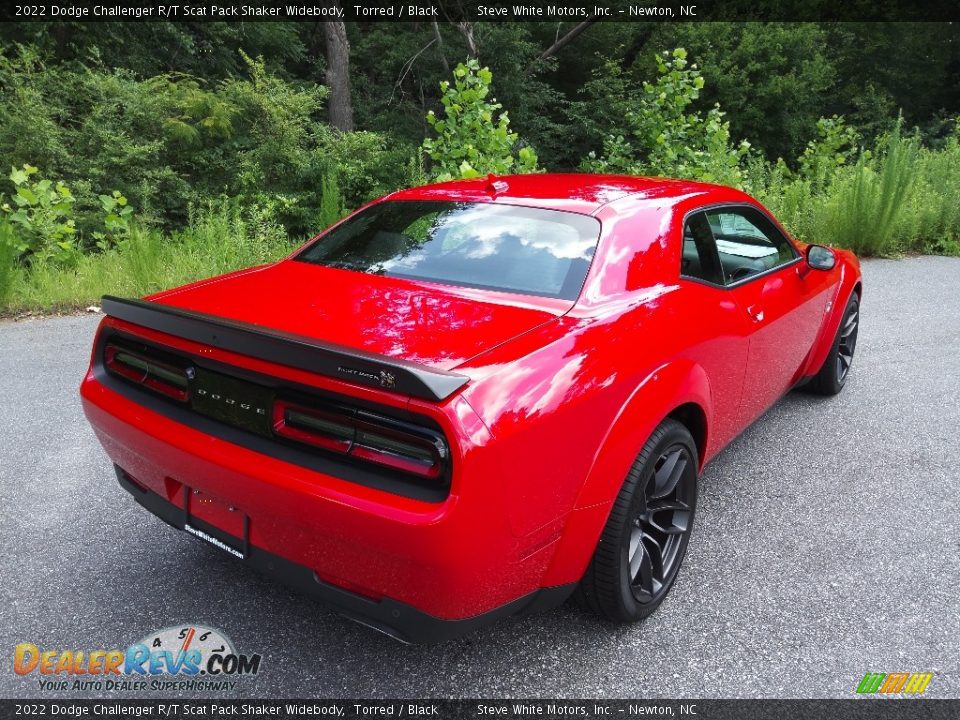 2022 Dodge Challenger R/T Scat Pack Shaker Widebody Torred / Black Photo #6