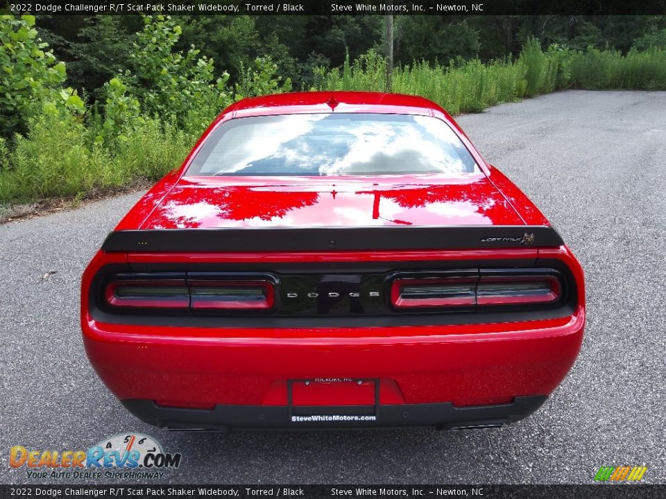 2022 Dodge Challenger R/T Scat Pack Shaker Widebody Torred / Black Photo #7