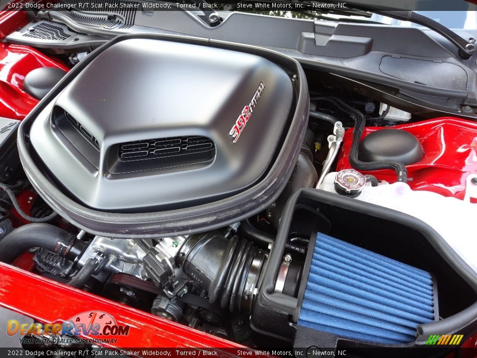2022 Dodge Challenger R/T Scat Pack Shaker Widebody 392 SRT 6.4 Liter HEMI OHV 16-Valve VVT MDS V8 Engine Photo #9