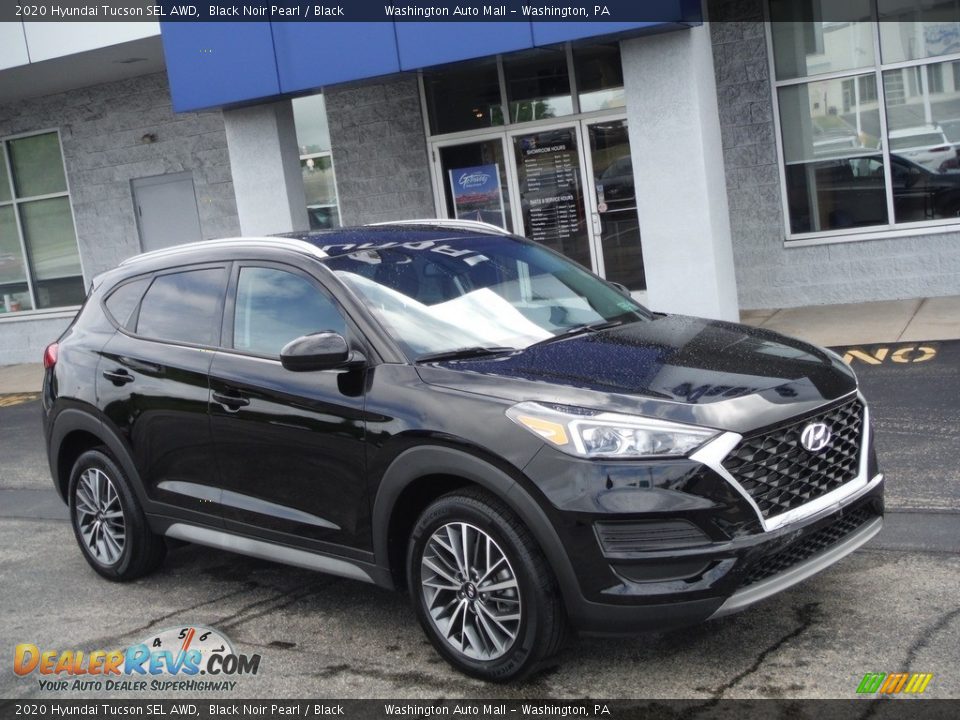 2020 Hyundai Tucson SEL AWD Black Noir Pearl / Black Photo #1