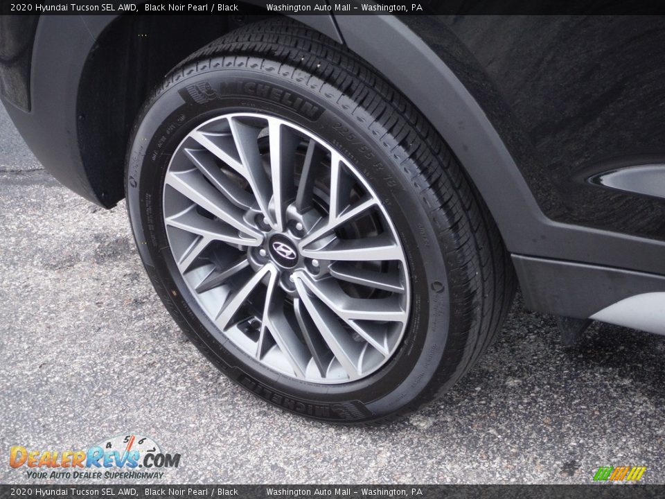 2020 Hyundai Tucson SEL AWD Black Noir Pearl / Black Photo #3