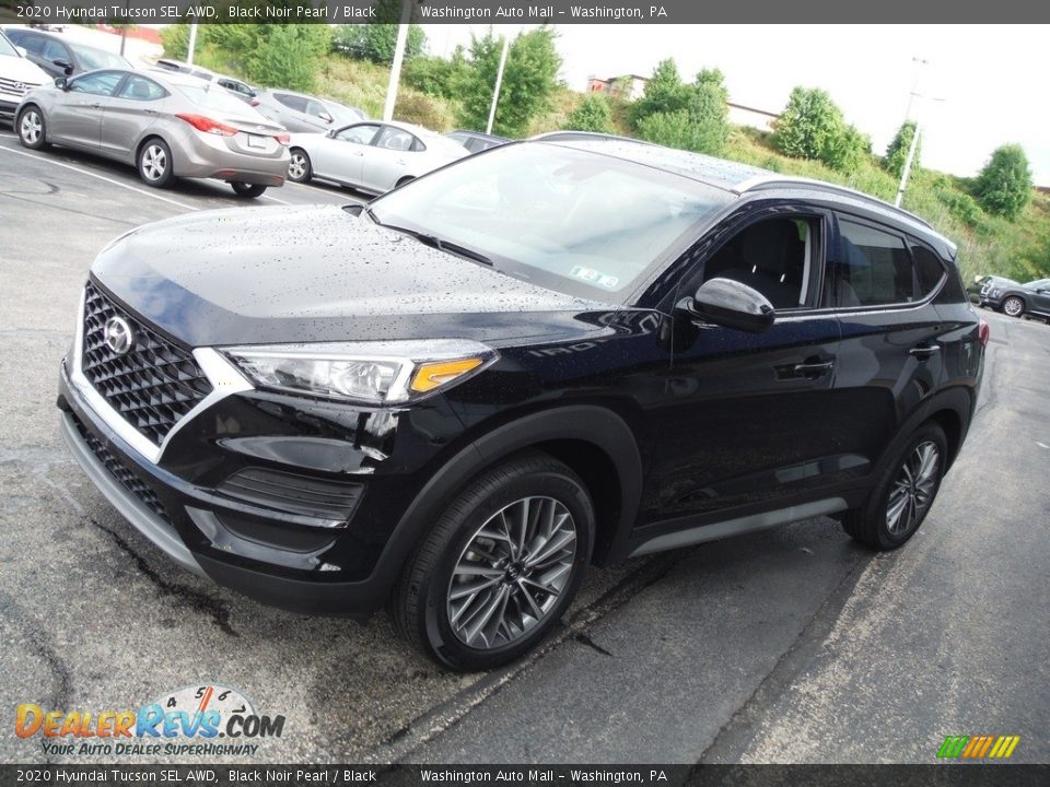 2020 Hyundai Tucson SEL AWD Black Noir Pearl / Black Photo #4