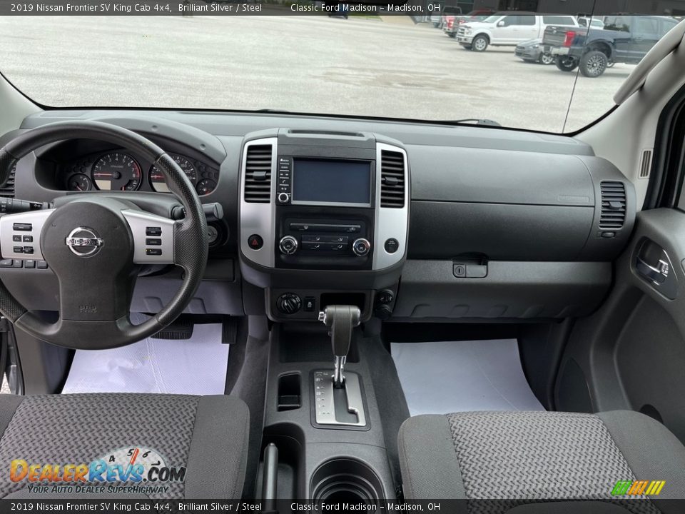 2019 Nissan Frontier SV King Cab 4x4 Brilliant Silver / Steel Photo #10