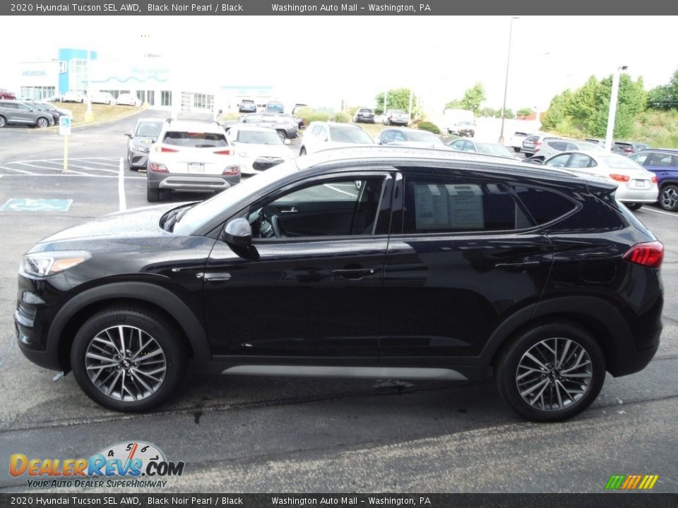 2020 Hyundai Tucson SEL AWD Black Noir Pearl / Black Photo #5