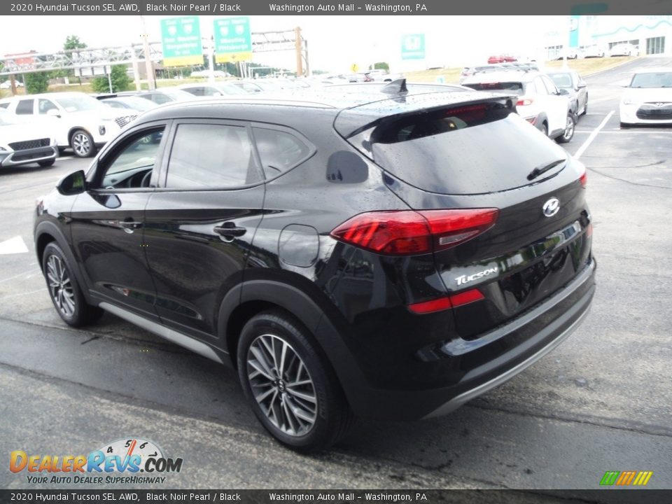 2020 Hyundai Tucson SEL AWD Black Noir Pearl / Black Photo #6