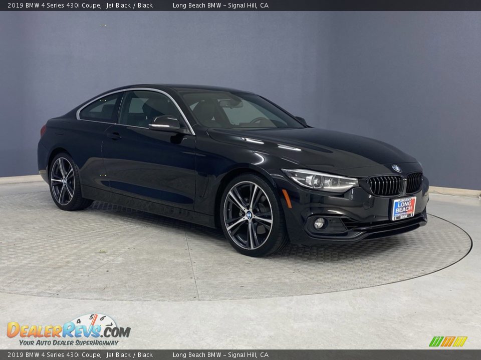 2019 BMW 4 Series 430i Coupe Jet Black / Black Photo #36