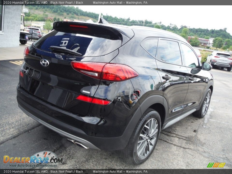 2020 Hyundai Tucson SEL AWD Black Noir Pearl / Black Photo #8