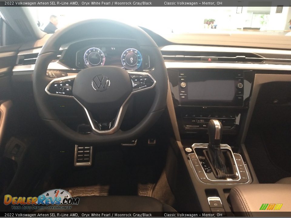 2022 Volkswagen Arteon SEL R-Line AWD Oryx White Pearl / Moonrock Gray/Black Photo #3