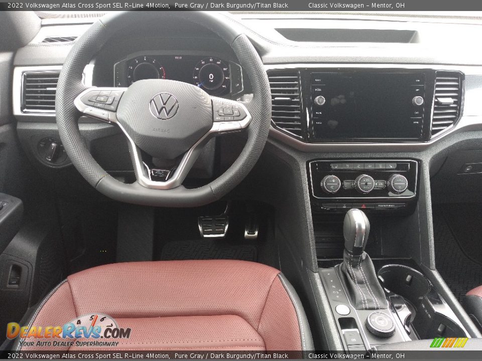 Dashboard of 2022 Volkswagen Atlas Cross Sport SEL R-Line 4Motion Photo #3