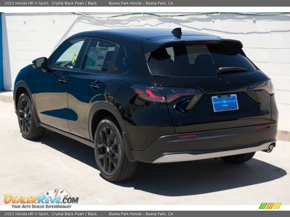 2023 Honda HR-V Sport Crystal Black Pearl / Black Photo #2