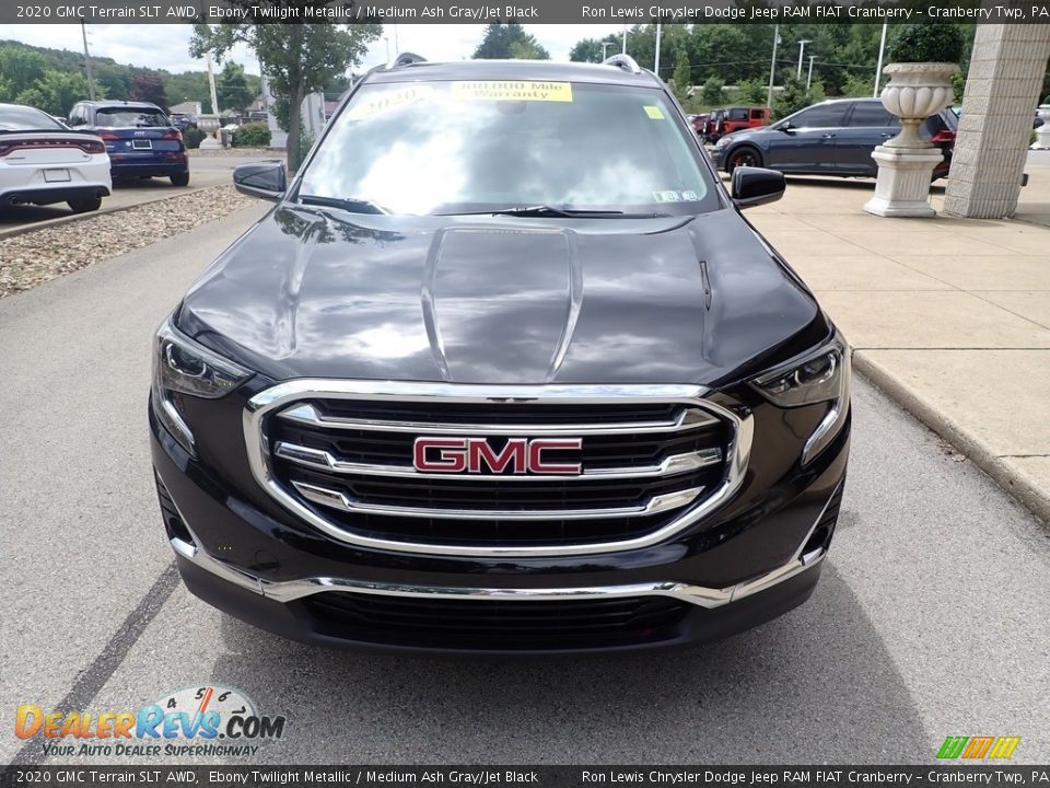 2020 GMC Terrain SLT AWD Ebony Twilight Metallic / Medium Ash Gray/Jet Black Photo #3