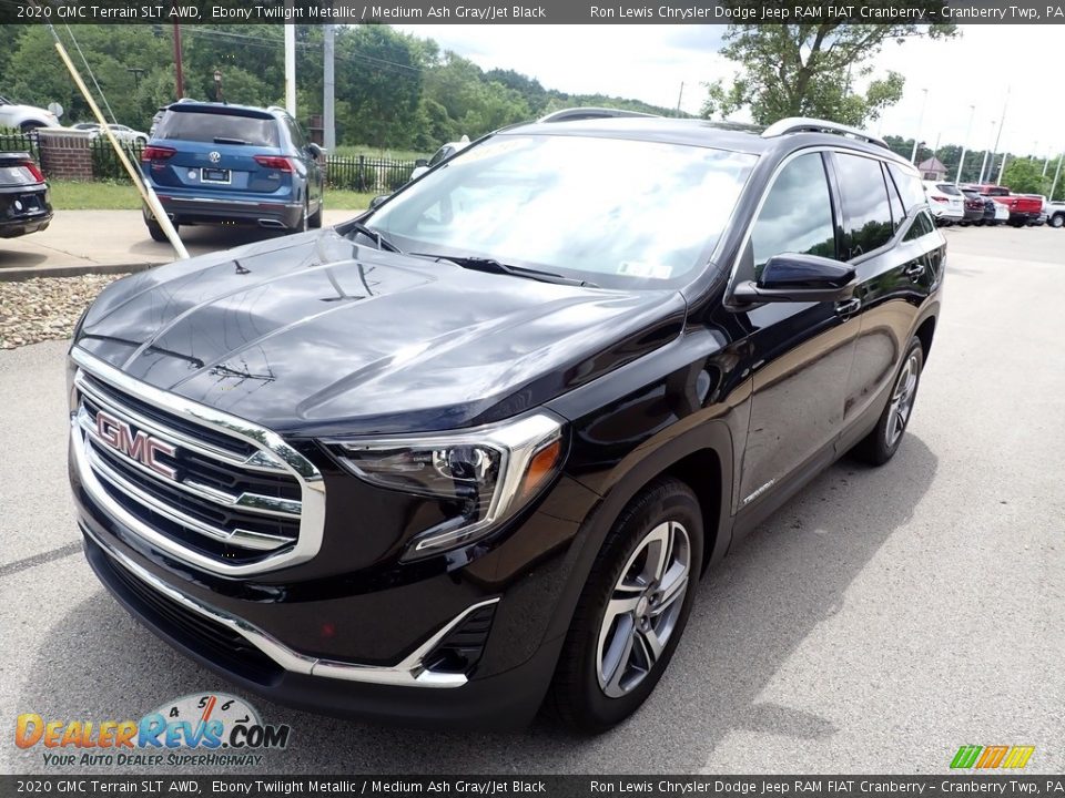 2020 GMC Terrain SLT AWD Ebony Twilight Metallic / Medium Ash Gray/Jet Black Photo #4